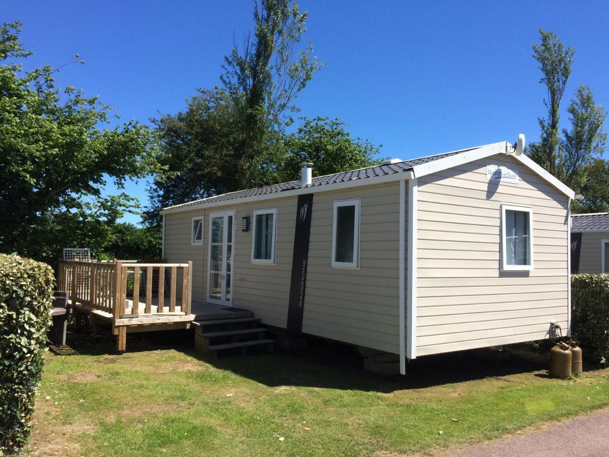 Camping Le Rivage Quettehou Buitenkant foto