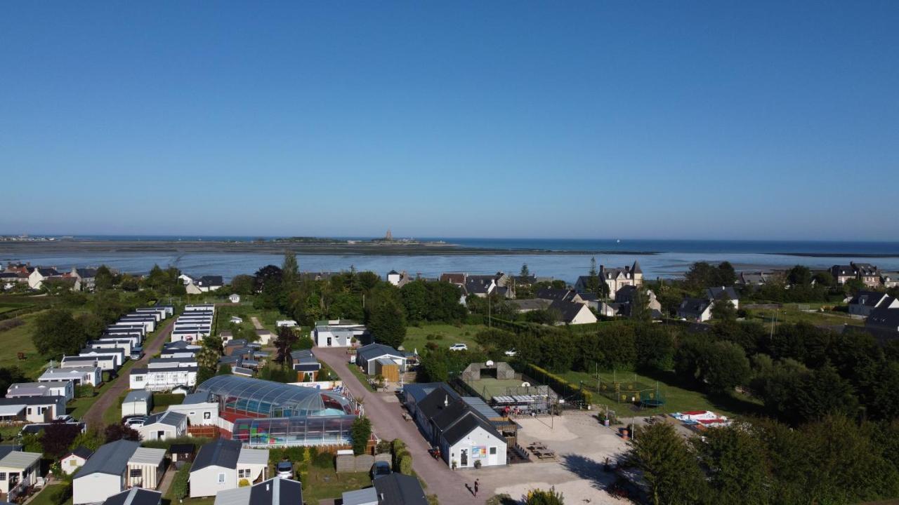 Camping Le Rivage Quettehou Buitenkant foto