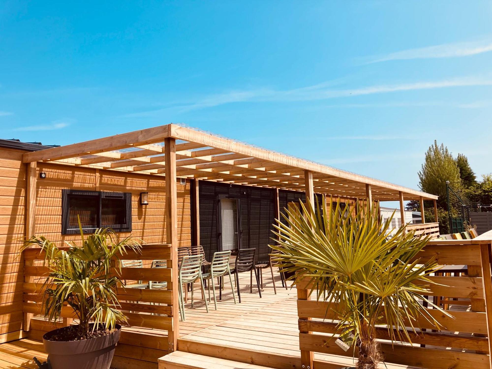 Camping Le Rivage Quettehou Buitenkant foto