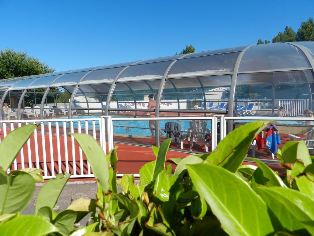 Camping Le Rivage Quettehou Buitenkant foto