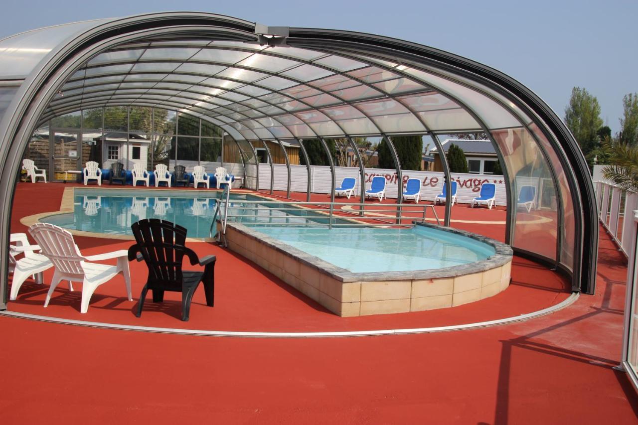 Camping Le Rivage Quettehou Buitenkant foto
